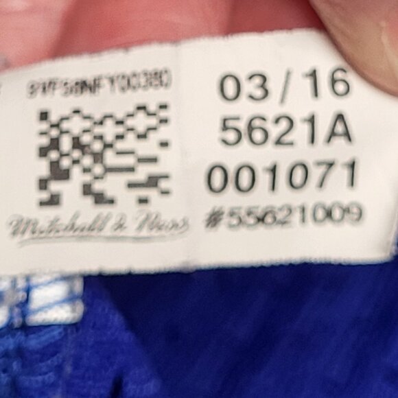 Mitchell & Ness Blue KC Jersey - Picture 12 of 12